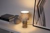 Pauleen Tischleuchte Classy Velvet max20W Grau/Rauchglas 230V Samt/Glas, Ein-/Ausschalter, ohne Leuchtmittel, E14, Ein-/Ausschalter Bild 2