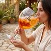 Herz & Heim Weinglas XXL mit Aufdruck - Riesen Weinglas als lustiges Geschenk & Deko, Glas, 3 Liter Fassungsvermögen Bild 2