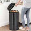Ribelli Mülltrennsystem Mülleimer, 30 L, schwarz, Ø 30 x 69,5 cm Bild 2