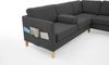 Atlantic Home Collection Ecksofa mit Ottomane rechts Bild 4