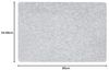 Spirella Badteppich Badematte Duschvorleger Mikrofaser Hochflor | flauschig | rutschhemmend | Gobi | geeignet für Fußbodenheizung | 55x65 cm | Hellgrau Bild 2