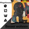 Kisska Dekokissen Kissenhülle mit oder ohne Füllung Designer Kissenbezug Zierkissen, Kissenhülle in 40x40cm Art ohne Füllung aus Gobelin PopArt Bild 5