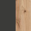 Habitdesign Couchtisch, Melamin Holz, Eiche Nodi und Anthrazit, Pequeña Bild 4