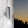 Eglo 94107 Aussen-LED RIGA Up & Downlight edelstahl, GU10 max. 2X3W L:6,5cm H:20cm Bild 3