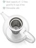 Bredemeijer Teekanne Minuet Glas 1,2L +Edelstahlfilter Solo 165002 Bild 4