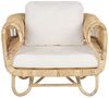 Garten Sessel DOLCEDO Rattan Natürlich Bild 4
