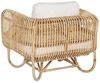 Garten Sessel DOLCEDO Rattan Natürlich Bild 5