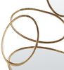 Wandspiegel DECIZE 113 cm 77 cm Metall Gold Bild 5