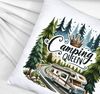 speecheese Dekokissen Wohnmobil Camping Queen Kissen satiniert Bild 2