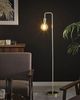 'Savena' Stehlampe inkl. Kabel mit Schalter, Metall gold, 140 cm Bild 2