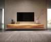 Lowboard New Live-Edge 200 cm Eiche Natur 4 Türen schwebend Bild 2