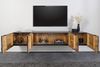 riess-ambiente Lowboard SCORPION 200cm schwarz (Einzelartikel, 1 St), Wohnzimmer · Massivholz · Mango · TV-Schrank · hängend · Industrial Bild 5