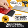 Loco Bird Wand-Magnet Messer-Leiste 40cm Edelstahl - selbstklebend mit 3M VHB Klebeband (1tlg), Magnetische Messerleiste für Küche / Werkzeug - Wandmontage, bohrfrei Bild 4