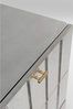 Kare Design Kommode Venice Line, Silber, Kommode mit 6 Schubladen, Holz Korpus, Stahl Beine, 89 x 106 x 40 cm (H/B/T) Bild 5