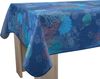 Le linge de Jules Tischdecke, schmutzabweisend, Koralle, rechteckig, 150x240 cm, Korallenrot und Blau Bild 1