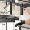 Zinus Caleb Bettgestell mit Metallplattform, Höhe 36 cm, Gestell aus Stahl, zusammenklappbar, Stauraum unter dem Bett, einfache Montage, Doppelbett Bild 5