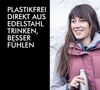 Thermos Bottle Trinkflasche 1,0 l roes gold mat Bild 5