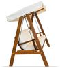 Westmann Holz Hollywoodschaukel Pera 2000 | Beige Bild 3