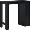 vidaXL Bartisch mit Regal Schwarz 110 x 50 x 103 cm 280212 Bild 4