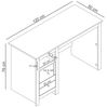 loft24 Schreibtisch Eddie, Arbeitstisch mit 2 Schubladen im Landhausstil Bild 3