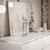 Lookway Kommode AURORA SILVER 1D4S mit Schubladen und Metallbeinen, Breite: 140 cm Bild 5
