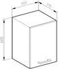 Hängeschrank R-Line Beton 30 cm mit Tür Vicco Bild 2