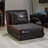 X Rocker Crash Pad Junior Gaming-Klappsessel & Schlafmatratze - schwarz/rot Bild 2