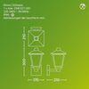 Philips Kinno Wandleuchte für den Außenbereich, Up-Light, ohne Sensor, Max. 25 Watt, E27-Fassung, Schwarz Bild 3