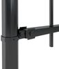 vidaXL Gartenzaun mit Speerspitze Stahl 181 x 80 cm Schwarz 144924 Bild 4
