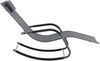 Sonnenliege Caracena 2er Set 147x63x89cm Schaukelliege Dunkelgrau en. casa Bild 5