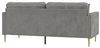 CosmoLiving by Cosmopolitan 3-Sitzer Highland, 1 Teile, pflegeleichter Veloursbezug, Sitz und Rücken gepolstert, Sitzhöhe 46cm Bild 4