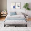 ZINUS Joseph 15 cm Metallrahmenbett | Lattenrost | Holzlattenunterstützung | Stauraum unter dem Bett | 140x200 cm | Schwarz Bild 4