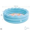 Intex Wavy Edge Pool 56191NP hellblau 168 x 46 cm Kinderpool ab 3 Jahren Bild 4