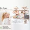 Farbklecks Collection ® Wandregal Regal für Musikbox - Löwe Watercolor Bild 5