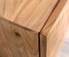 Design-Sideboard Wyatt 175 cm 3D Optik mittig Akazie Natur Edelstahl Bild 4
