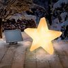 esotec LED-Stern für außen Solar Adventsstern Leuchtstern D40cm 12LEDs 6500K 2800K außen 102122 Bild 2