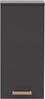 SCHILDMEYER Hängeschrank Oberschrank Badschrank anthrazit 32,7 x 72,3 x 16,2 cm Bild 4