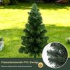 SALCAR 3er-Set Künstlicher Weihnachtsbaum 60 cm mit Beleuchtung – PVC Tannenzweige mit Erdspieß, ideal für Außenbereich und Gartendeko Bild 2