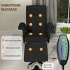 HOMCOM Massagesessel Elektrischer Liegesessel mit Fernbedienung (Fernsehsessel, 1-St, Relaxsessel), für Wohnzimmer, Schlafzimmer, Schwarz Bild 4