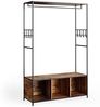 Kleiderschrank Fyrk Eiche rustikal 119.5 x 189 cm Vicco Bild 1