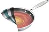 BRATmaxx Edelstahl-Pfanne 24cm silber 3-lagig mit Wabenstruktur Bild 5
