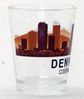 Denver Colorado Sunset Skyline Shot Glass by World By Shotglass Bild 2