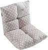 howa Sessel Stars, 2 in 1 Kindersessel + Kinderliege grau / weiß Bild 4