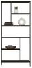 Dmora Regal Papaya 80 x 30 x 188 cm Grau 5 Böden, Bücherregal Bild 3