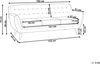 3-Sitzer Sofa Polsterbezug hellgrau MOTALA Bild 3