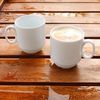 MamboCat Becher 6er Set Tommy Kaffeebecher 220ml weiß Porzellan 6 Personen stapelbar, Porzellan Bild 3