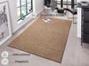 Kurzflor Teppich Pure Uni Braun - 160x240x1,3cm Bild 2