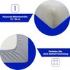 DUKAL Spannbettlaken Familienbett 270x200 300x200 cm, aus hochwertigem Doppel-Jersey, Doppel-Jersey, Gummizug: rundum, (1 Stück), 270x200 cm, mit Spannumrandung, 100% Baumwolle, Made in Germany Bild 2