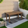 Furinno Tioman Outdoor Tisch in Teaköl, Natur, 43. 94x89. 41x42. 93 cm Bild 4