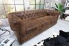 riess-ambiente 3-Sitzer CHESTERFIELD 205cm antik braun, Einzelartikel 1 Teile, Wohnzimmer · Sofa · Microfaser · Holz · Federkern Bild 2